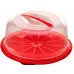 Тортівниця пластикова з кришкою R Plastik