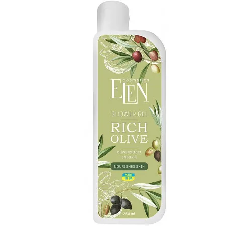Гель для душа Elen Rich Olive 250 мл