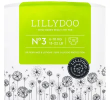 Подгузники Lillydoo 3 (6-10 кг) 10 шт