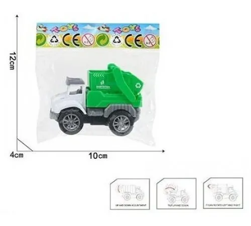 Машинка Toys GC686 Спецтехніка Сміттєвоз в пакеті