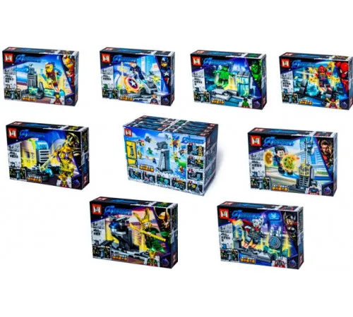 Конструктор MG 1150 Aheroes Assemble 8 в 1 в ассортименте Конструктор MG 1150 Aheroes Assemble 8 в 1 в ассортименте