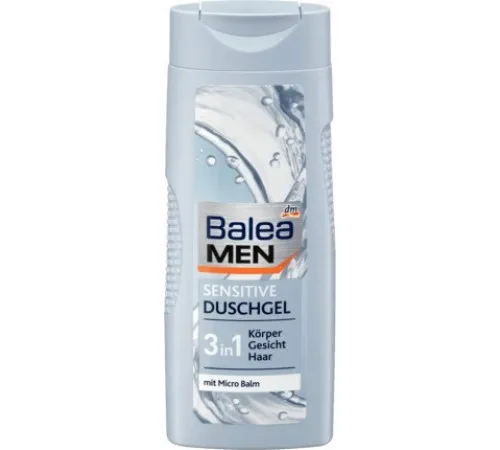 Гель для душа для чувствительной кожи Balea Men 3in1 Sensitive 300 мл