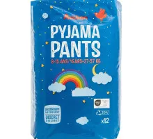 Підгузки-трусики нічні Auchan Pyjama Pants 8-15 років (27-57 кг) 12 шт