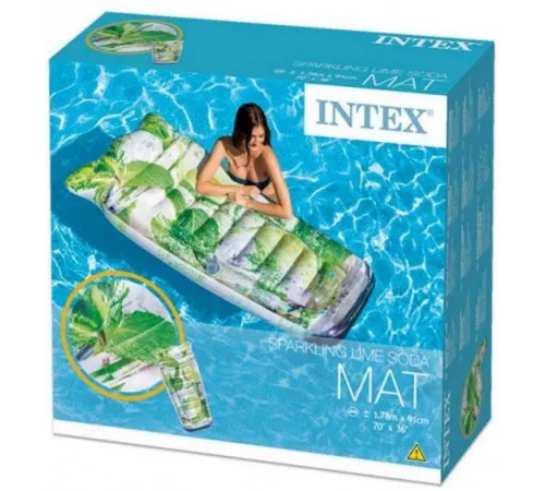 Матрас надувной Intex 58778 Мохито от 15 лет 178х91 см