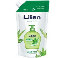 Рідке крем-мило Lilien Aloe Vera пакет 1 л
