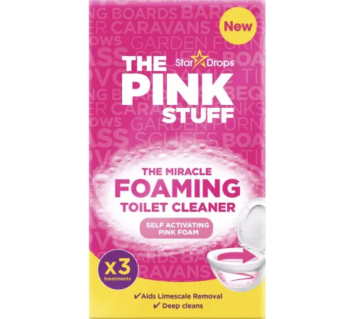 Порошок для чистки унитаза The Pink Stuff 3 шт х 100 г