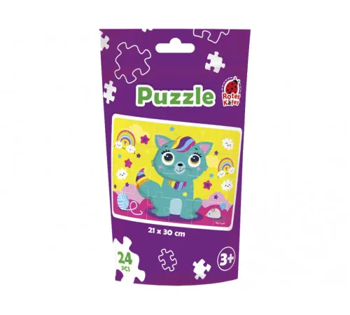 Пазлы Vladi Toys 24 элементы в ассортименте