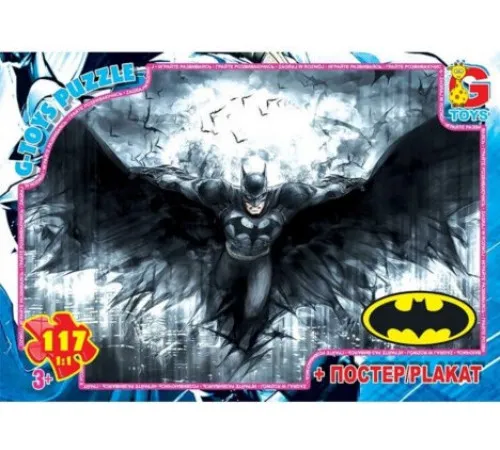 Пазл G-Toys 117 элементов + постер в ассортименте Пазл G-Toys 117 элементов + постер в ассортименте