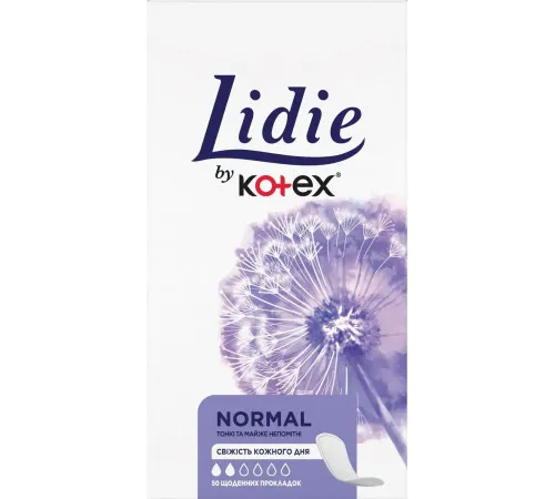 Ежедневные гигиенические прокладки Lidie Normal 50 шт Ежедневные гигиенические прокладки Lidie Normal 50 шт