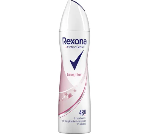 Дезодорант женский Rexona аэрозоль Биоритм 150 мл Дезодорант женский Rexona аэрозоль Биоритм 150 мл