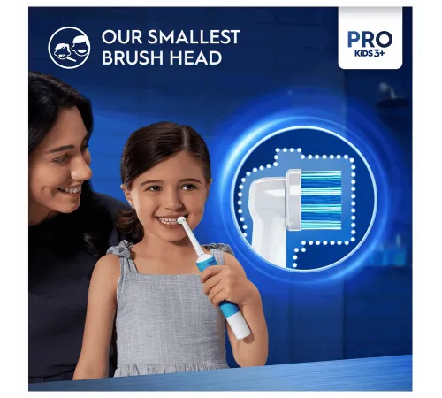 Сменная насадка для детской электрической зубной щетки Oral-B Frozen 3+ 4 шт