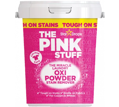 Кислородный пятновыводитель для цветного белья The Pink Stuff Colours 1кг Кислородный пятновыводитель для цветного белья The Pink Stuff Colours 1кг