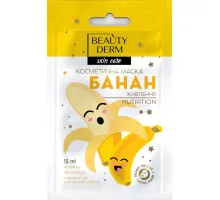 Косметична маска Beautyderm Банан Живлення 15 мл