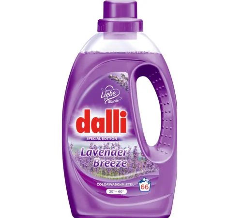 Гель для прання Dalli Lavender Breeze 3.65 л 66 циклів прання Гель для прання Dalli Lavender Breeze 3.65 л 66 циклів прання