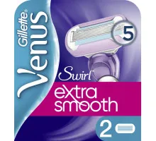 Сменные картриджи для бритья Venus Extra Smooth Swirl 2 шт (цена за 1шт)