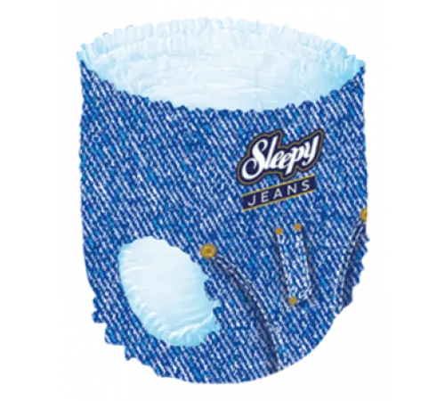 Подгузники-трусики Sleepy Jeans 4 (7-14 кг) 30 шт Подгузники-трусики Sleepy Jeans 4 (7-14 кг) 30 шт