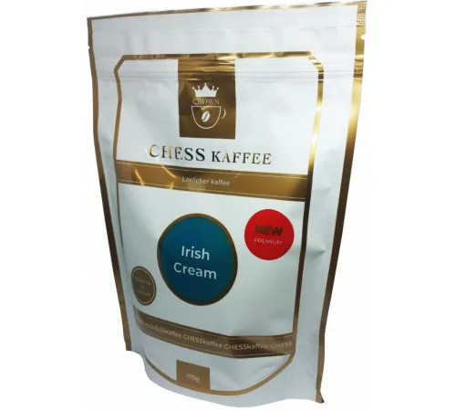 Кава розчинна Chess Kaffee Irish Cream пакет 175 г Кава розчинна Chess Kaffee Irish Cream пакет 175 г
