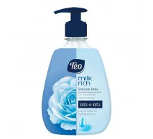 Мило рідке TEO Rich Milk Delicate Care дозатор 400 мл