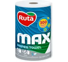 Паперовий рушник Ruta MAX 300 відривів 2 шари