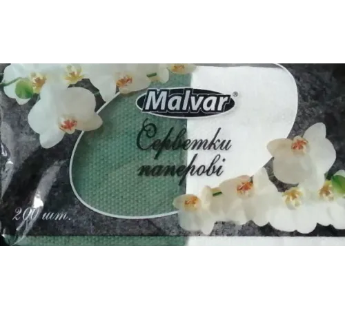 Серветка Malvar мікс 200 шт Серветка Malvar мікс 200 шт