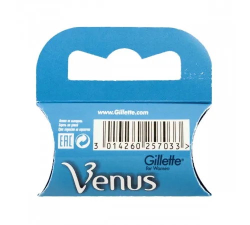 Сменный картридж женский для бритья Gillette Venus 1 шт Сменный картридж женский для бритья Gillette Venus 1 шт