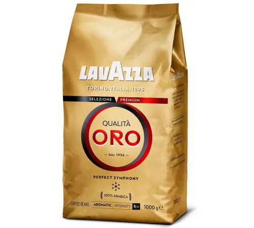 Кофе в зернах Lavazza Qualita Oro 1 кг Кофе в зернах Lavazza Qualita Oro 1 кг
