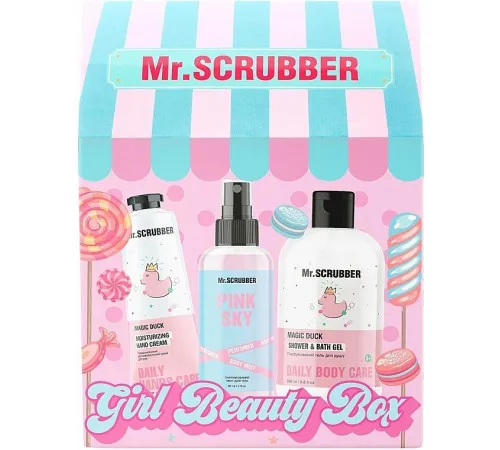 Подарочный набор Mr. Scrubber Girls Beauty Box Подарочный набор Mr. Scrubber Girls Beauty Box