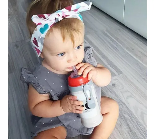 Дитячий поїльник Canpol babies 56/510 bel з силіконовою насадкою 12м+ 350 мл