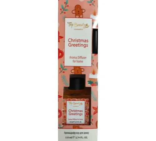 Ароматизатор для дому Top Beauty Christmas Greetings 110 мл Ароматизатор для дому Top Beauty Christmas Greetings 110 мл