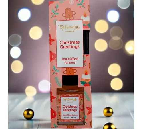Ароматизатор для дому Top Beauty Christmas Greetings 110 мл Ароматизатор для дому Top Beauty Christmas Greetings 110 мл