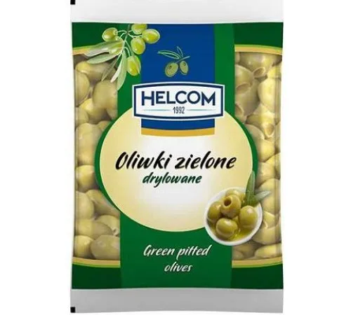 Оливки Helcom зелені без кісточки 195 г Оливки Helcom зелені без кісточки 195 г