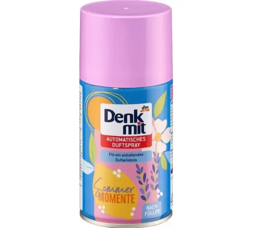 Освежитель воздуха Denkmit Summer moment сменный баллон 250 мл Освежитель воздуха Denkmit Summer moment сменный баллон 250 мл