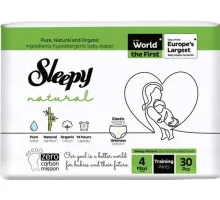 Подгузники-трусики Sleepy Natural 4 (7-14 кг) 30 шт