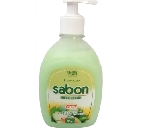 Рідке крем-мило Армоні Sabon Авокадо з дозатором 370 мл Рідке крем-мило Армоні Sabon Авокадо з дозатором 370 мл