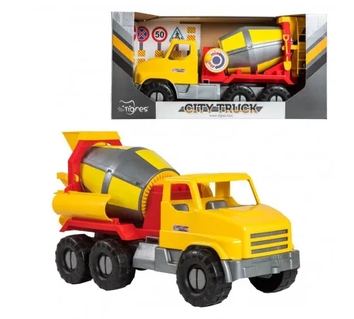 Авто Tigres 39365 Бетоносмеситель City Truck в коробке