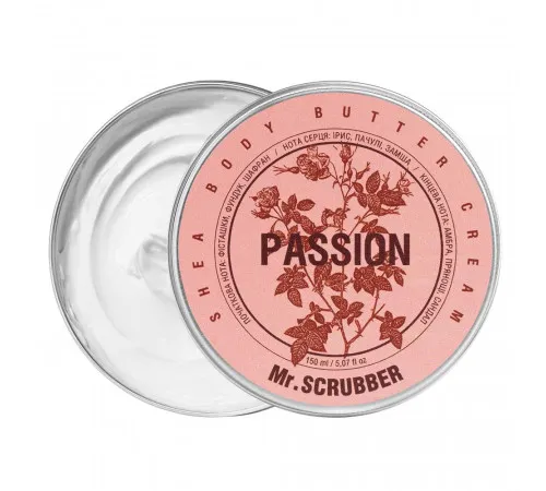Крем-батер для тела Mr. Scrubber Passion 150 мл Крем-батер для тела Mr. Scrubber Passion 150 мл