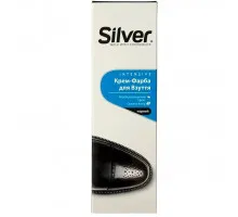 Крем-краска для обуви Silver Черная 75 мл
