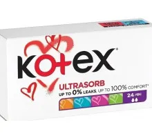 Гигиенические тампоны Kotex Mini 16 + 8 шт