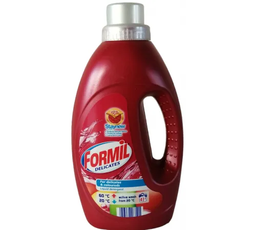 Гель для стирки Formil Delicates 1.5 л 41 циклов стирки Гель для стирки Formil Delicates 1.5 л 41 циклов стирки