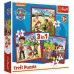 Пазлы Trefl 34867 3in1 Щенки патруля Веселые щенки