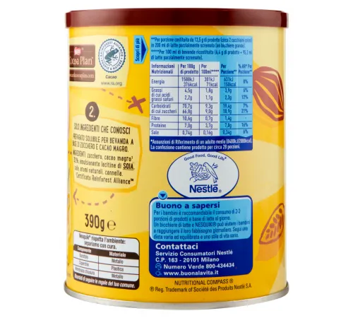Шоколадний напій Nesquik Extra Choco 390 г Шоколадний напій Nesquik Extra Choco 390 г