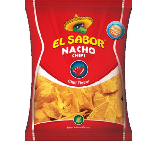 Чипсы Nacho El Sabor Chili Flavor 100 г Чипсы Nacho El Sabor Chili Flavor 100 г