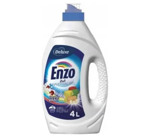 Гель для прання Deluxe Enzo 2in1 Universal 4 л 100 циклів прання Гель для прання Deluxe Enzo 2in1 Universal 4 л 100 циклів прання