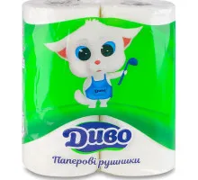 Бумажные полотенца Диво 2 слоя 2 шт