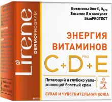 Крем для обличчя Lirene Інтенсивно Зволожувальний Поживний 50 мл
