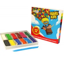 Восковий пластилін Travel Kids 12 кольорів 144 г