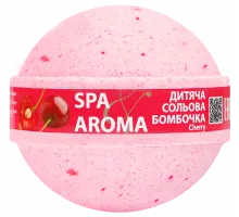 Детская солевая бомбочка для ванны Bioton Spa&Aroma Вишня 75 г