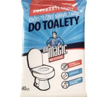 Влажные салфетки для туалета Mr Magic Antibacterial 40 шт