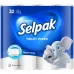 Туалетний папір Selpak Super Soft 3 шари 32 рулони