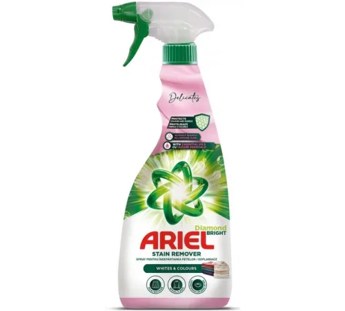 Пятновыводитель Ariel Delicat Whites & Color спрей 750 мл